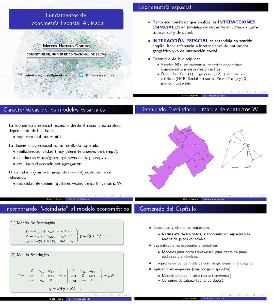mherreragomez's tweet photo. Slides de espacial #aaep2017. Mesa-Libro de econometría organizada por @wsosaescudero (un grande! y generoso en brindar espacio). Versión previa del capítulo descargable: https://t.co/fZ4evd7LRK https://t.co/dhUmXqzLPs