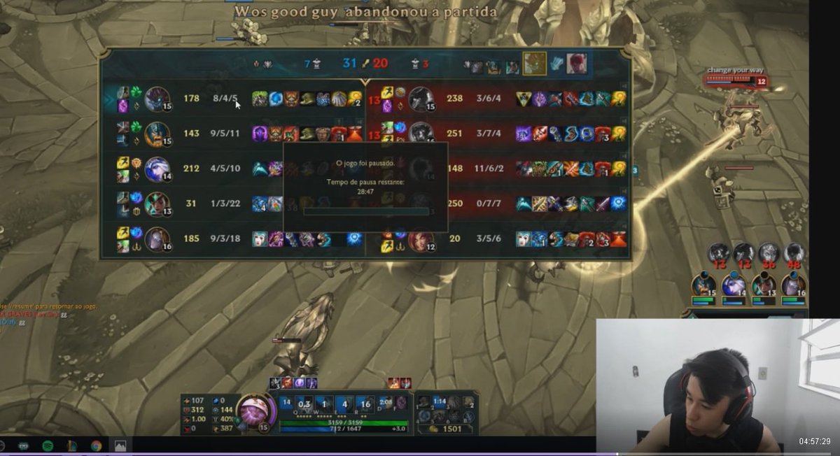 FanboydaKeyd's tweet photo. @caju_sz akrinnus amostrou na stream a scrimm com keyd, esse é o  babado, de nada. https://t.co/QBrRrIJJPk