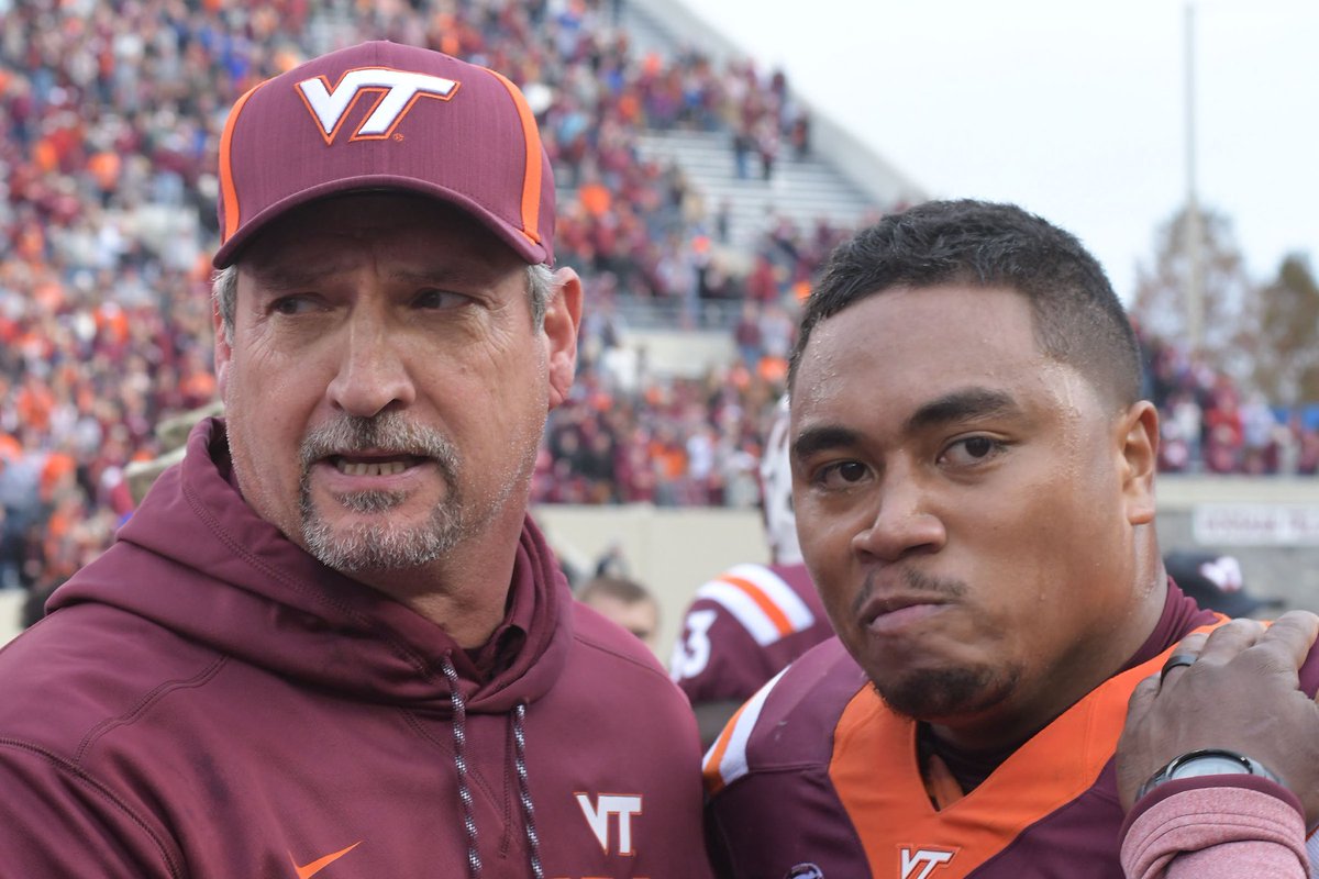 HokiesFB's tweet photo. We’re not crying, you’re crying 😢
#FootballIsFamily at @virginia_tech
#Hokies 🦃 https://t.co/jQO7VtMSwL