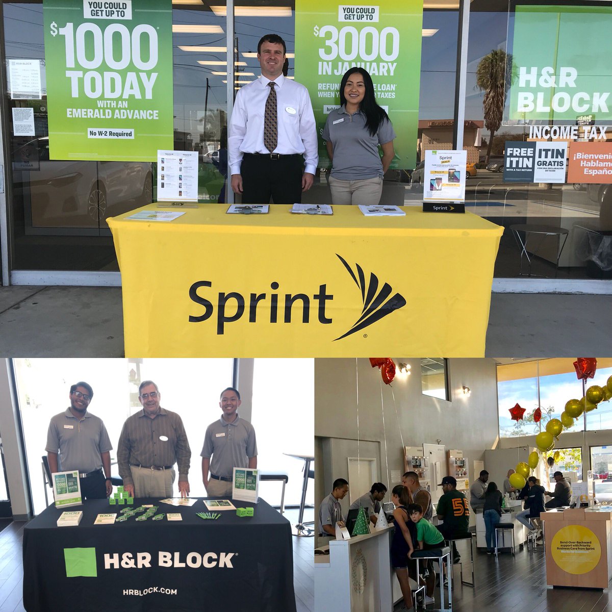 Great Partnerships equates to Great Business! 🤝 #Sprint #HRBlock #ArchTelecom #Torrance goo.gl/21DXkJ #WorksForMe