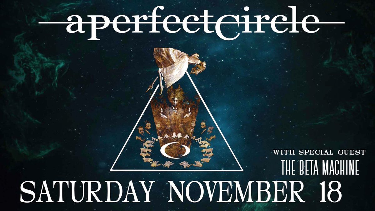 ToolPusciferAPC's tweet image. Are you ready #Cleveland ! @aperfectcircle &amp;amp; @TheBetaMachine tonight at the @wolsteincenter ! @mjkeenan @mattmcjunkins @billyhowerdel @James_Iha @JeffFriedl #APC