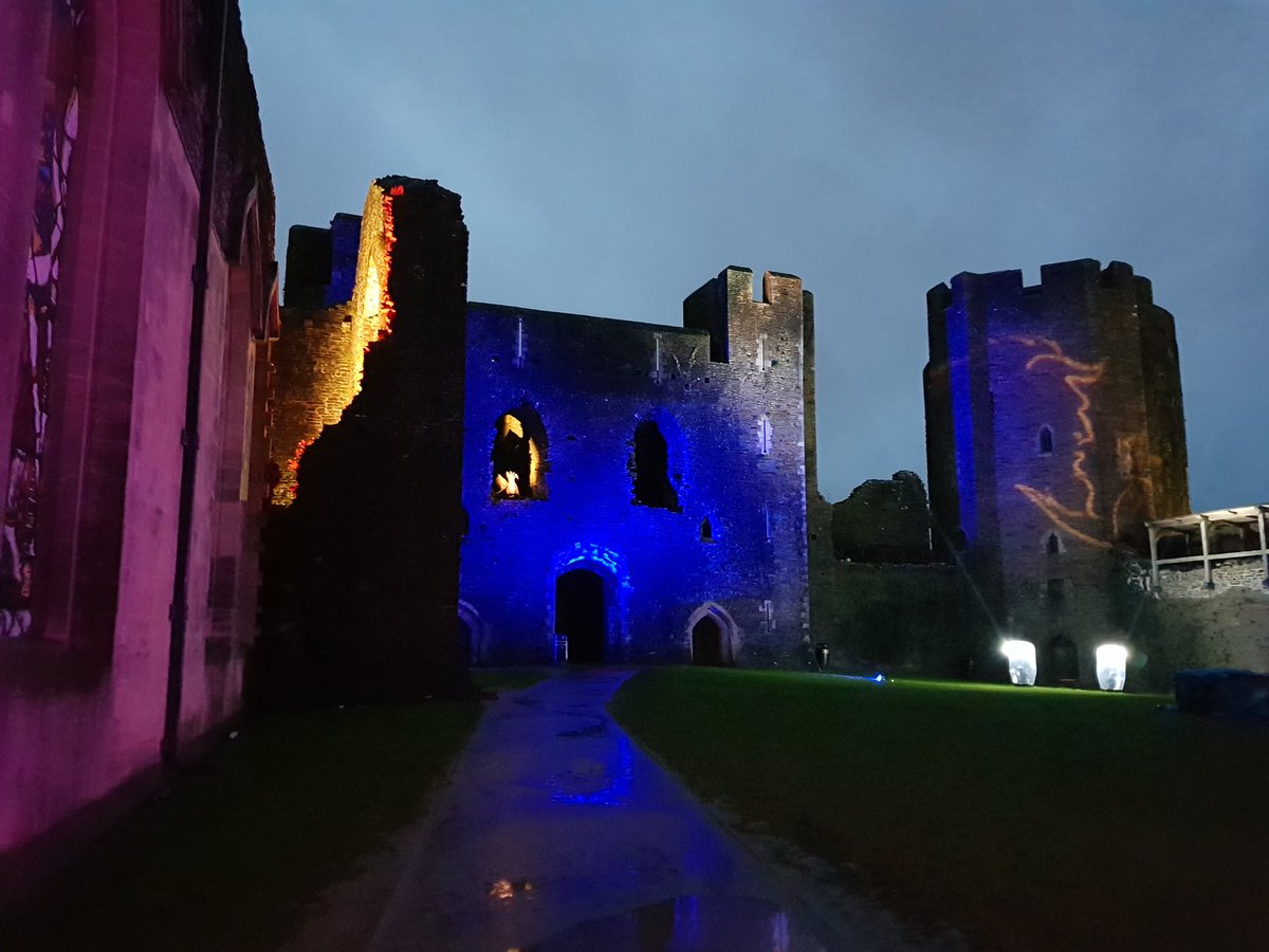 chaptertweets's tweet photo. We had a wonderful time @Caerphilly_Cadw again this year, I hope you all had a lovely time watching films in the Great Hall. Diolch @USW_at &amp; @cadwwales https://t.co/61OdgKYDLy