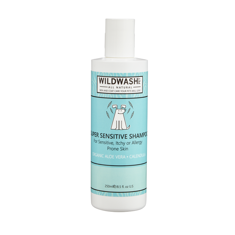 Rosco tried WildWash Pet Super Sensitive Shampoo, it left his coat feeling divine, whilst also soothing his itching. bennythedog.co.uk/wildwash-pet-s…