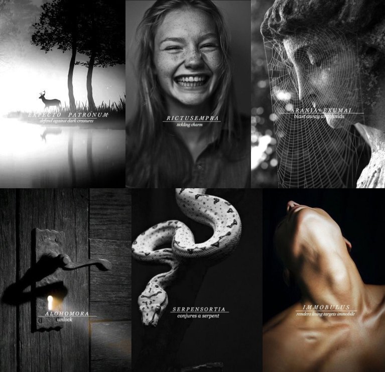 Hogwartssite's tweet image. Hechizos de Harry Potter.