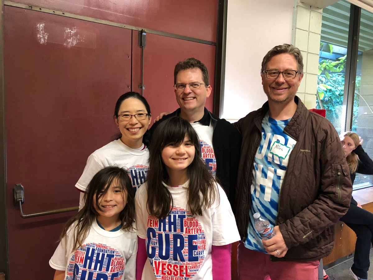 GloriaHwangMD's tweet photo. Raising awareness for HHT! #StanfordIR #UCSFIR #UCSFNIR #cureHHT https://t.co/sRpKxMU1w9