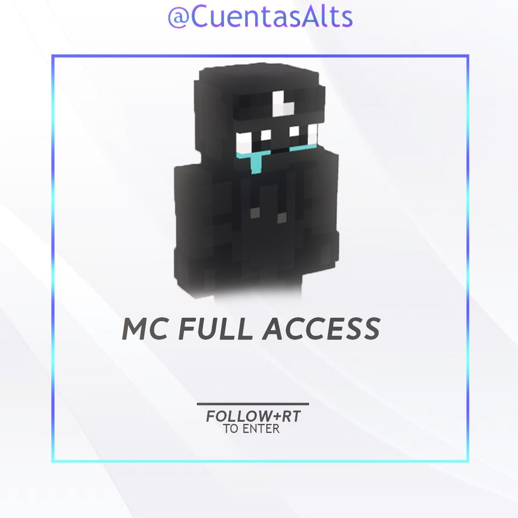 PRO GAMES™🎮 (@progamestm) on Twitter photo Vamos A Regalar 10 Cuentas Full Acess Con Capa De Optifine.
Entre todos los que den #MG y Cumplan Los Siguientes Requisitos:
Dar MG❤
Activar Mis Notificaciones🔔😙
Seguir: <a href="/CuentasAlts/">AltsCuentas</a>
<a href="/JuNiAlts/">juni alt</a> <a href="/NiceAlts13/">NiceGoodAlts</a> @alexman1104
¡Terminara En 15 Minutos!
Suerte🍀 Vamos A Regalar 10 Cuentas Full Acess Con Capa De Optifine.
Entre todos los que den #MG y Cumplan Los Siguientes Requisitos:
Dar MG❤
Activar Mis Notificaciones🔔😙
Seguir: <a href="/CuentasAlts/">AltsCuentas</a>
<a href="/JuNiAlts/">juni alt</a> <a href="/NiceAlts13/">NiceGoodAlts</a> @alexman1104
¡Terminara En 15 Minutos!
Suerte🍀