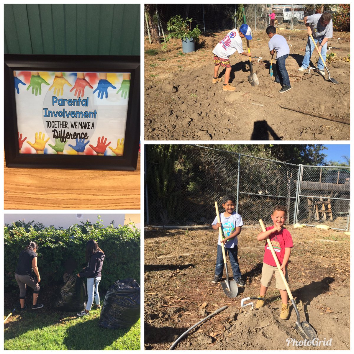 Garden day <a href="/HannStingrays/">Hannalei Elementary</a>  A community helping to keep our campus beautiful!