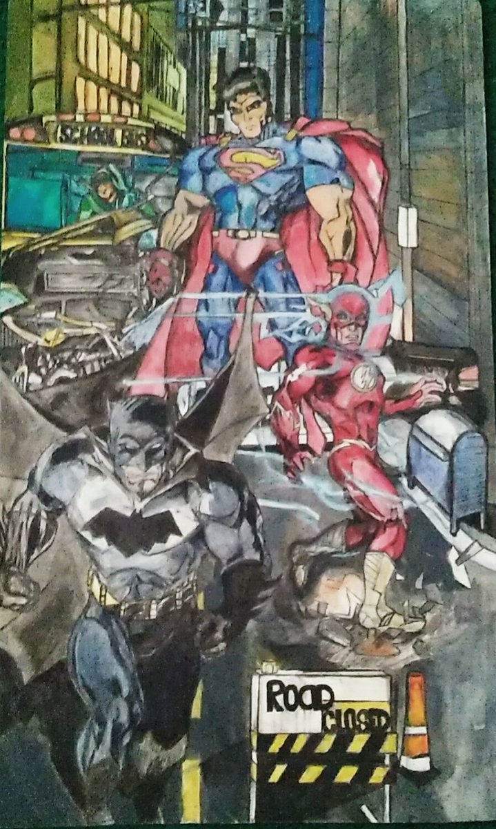 DnrgGraphics's tweet image. Love marvel so much that I couldn't help but to see them together in gothem. Canvas in all sizes. # ArtGang