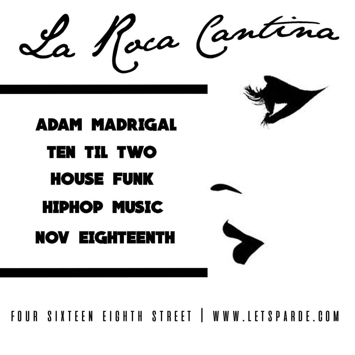Adam84Madrigal's tweet photo. Tonight I'll be playing jams at La roca cantina from 10 til 2✌🏼 #letsparde https://t.co/u6DTokdVdL
