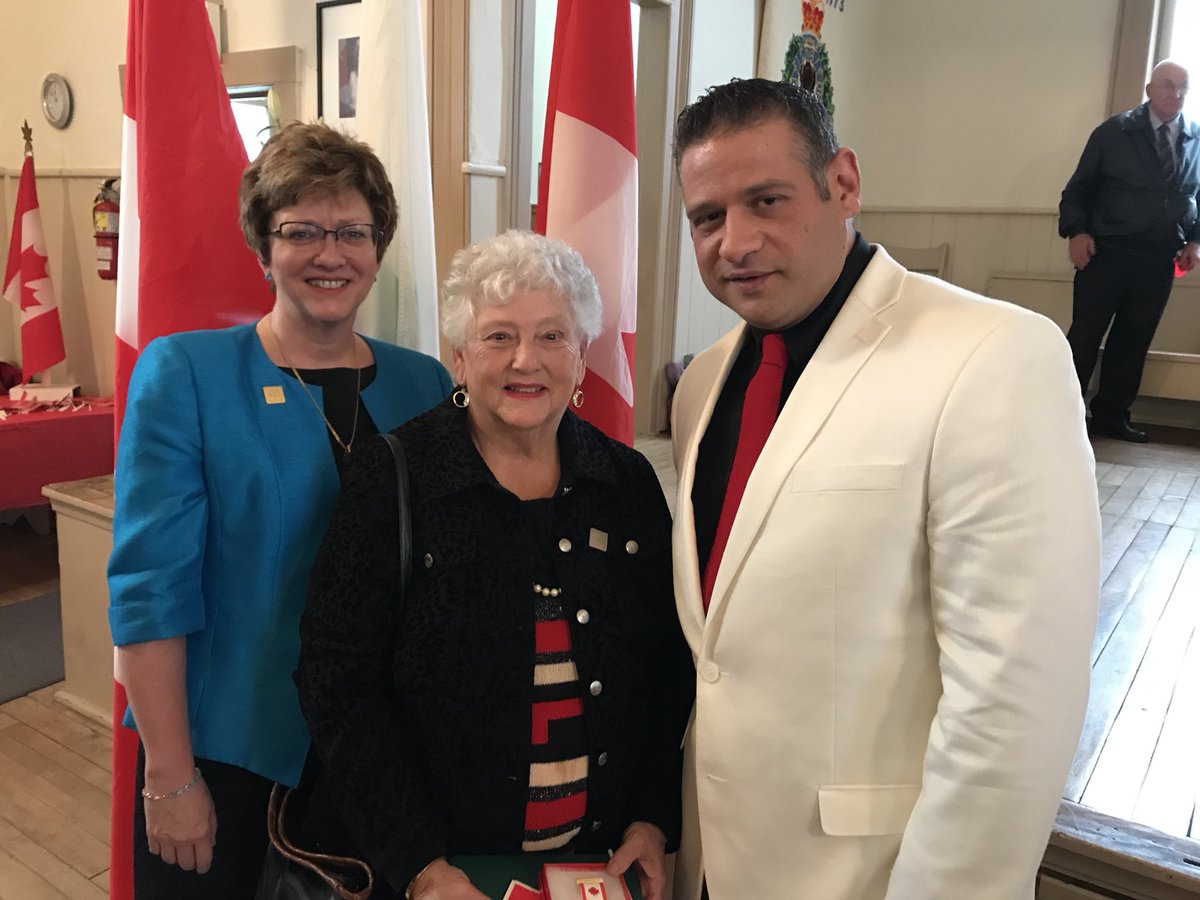 Proud to Host another 2 Canada 150 For 150 Awards celebrations in Norfolk today.