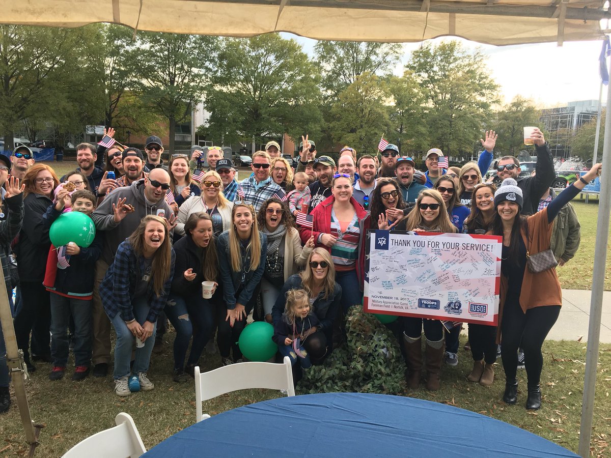 ADSTactical's tweet photo. Another great ODU Military Appreciation Tailgate and football game! 🇺🇸 🏈#gomonarchs #missiongiveback #norfolkva https://t.co/DNXMEMKJMR