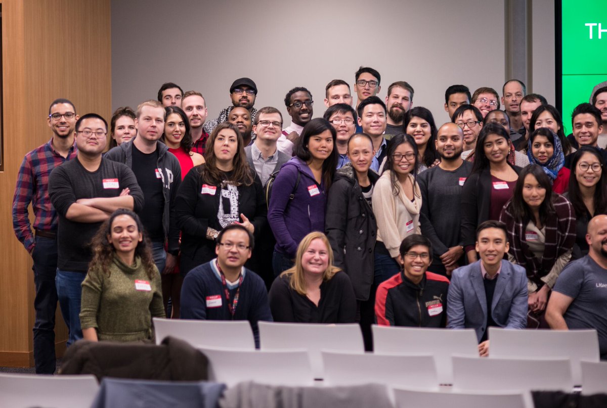 ka11away's tweet photo. @freeCodeCamp @Andrew_Char @izzydoesizzy @emilyjustinefan @ossia @hallaathrad @hlminh2000 @darcy @gringogidget Photos from #freeCodeConf Pt. 3 :)
#100DaysOfCode #freeCodeCamp #programming #learnToCode #tech #Toronto #TelusDigital #NodeSchool #NodeSchoolTO #Github #TechMasters #LighthouseLabs https://t.co/3kSley88CD