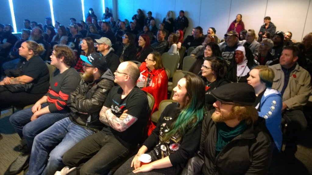 STANDINGROOMONLY uber successful HUMAN CATTLE screening <a href="/frightmarefalls/">FrightmareInTheFalls</a> Next screening TORONTOpremier <a href="/BITSFILMFEST/">Blood in the Snow Film Festival</a>