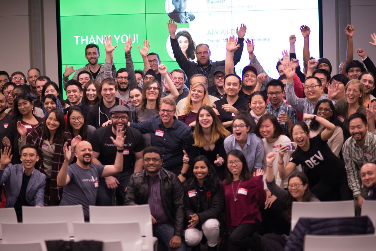 ka11away's tweet photo. Here are some photos from #freeCodeConf ! Great thanks to everyone involved in helping us organize and run this event, all the sponsors and speakers! :) More photos in the thread below :)
#freeCodeCamp #codeNewbie #learnToCode #code #programming @freeCodeCamp #100DaysOfCode https://t.co/t0I8PsWlwX