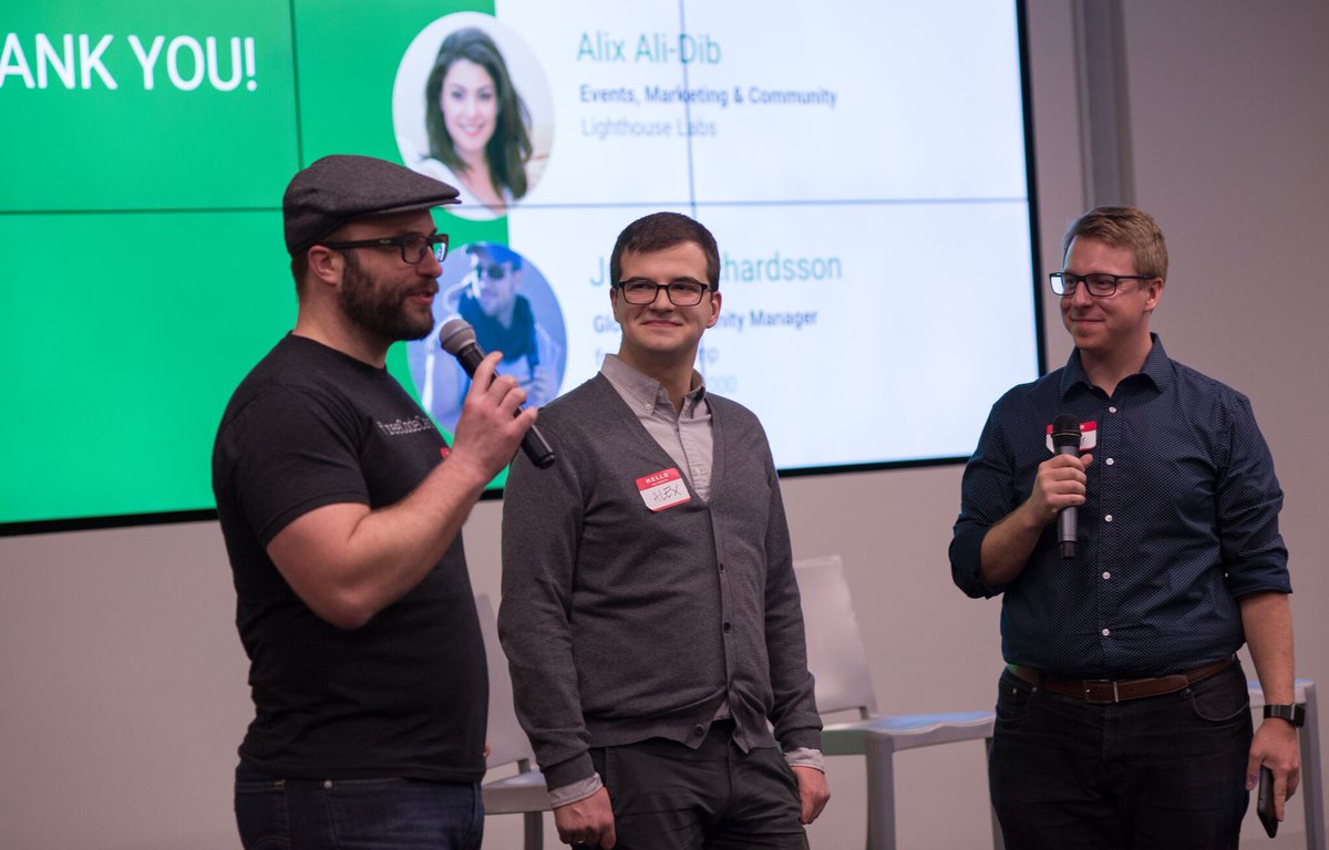 ka11away's tweet photo. @freeCodeCamp @Andrew_Char @izzydoesizzy @emilyjustinefan @ossia @hallaathrad @hlminh2000 @darcy @gringogidget More photos from #freeCodeConf :) https://t.co/gyx192erWC