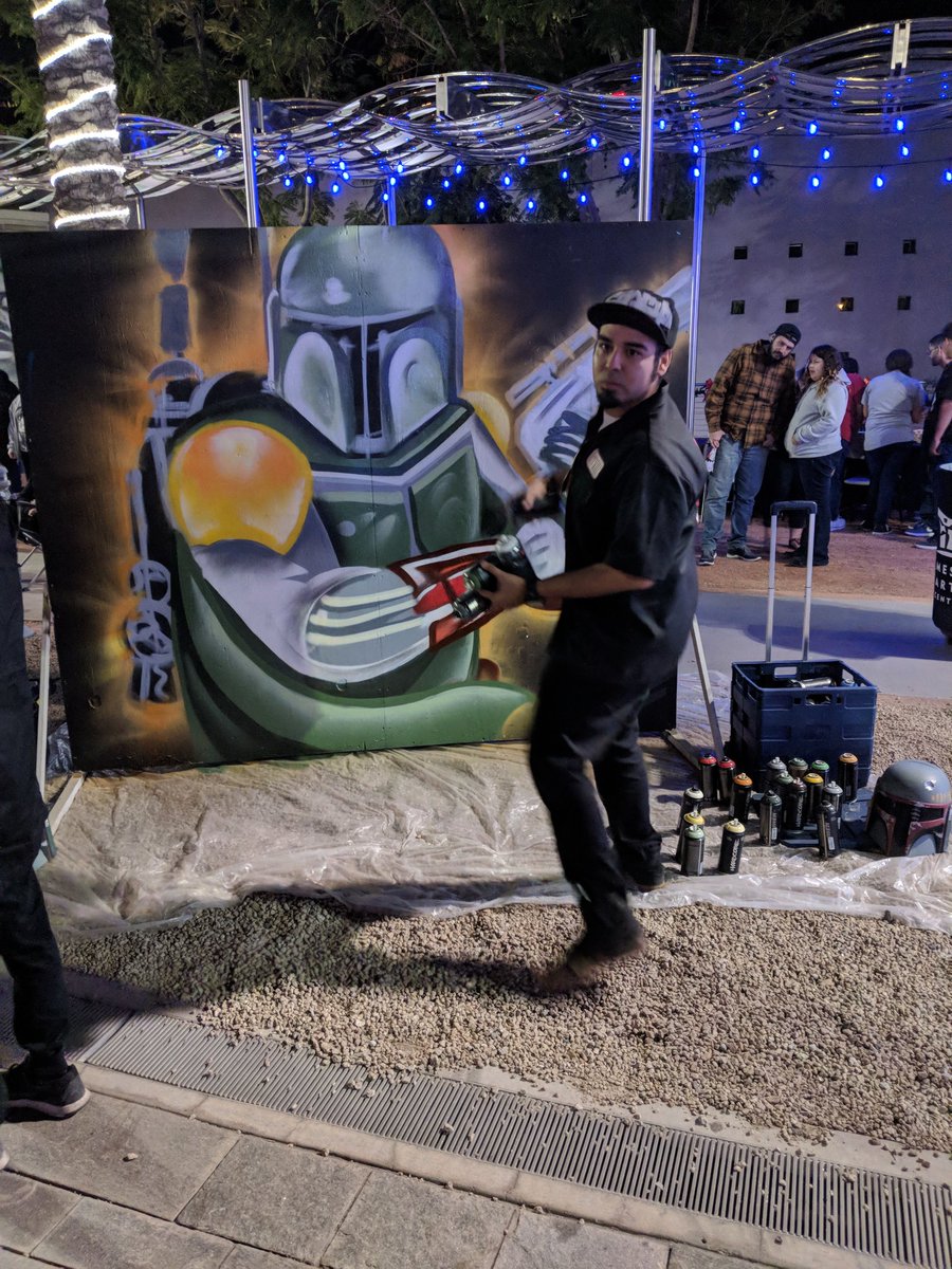 ATComedy's tweet photo. THANOS & BOBA FETT!!! #support #liveandlocal #champstyles https://t.co/FffMCKFvon