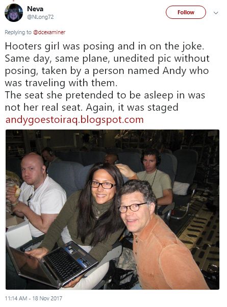 Hooters girl was posing