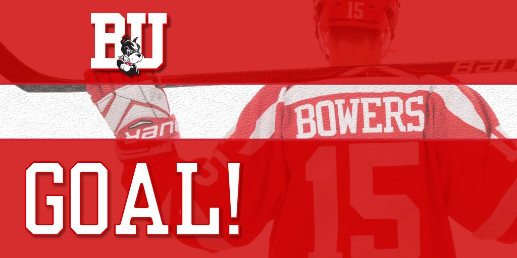 BOWERS! Great start produces a goal just 86 seconds into the game. Nice feed by Harper. #GoBU