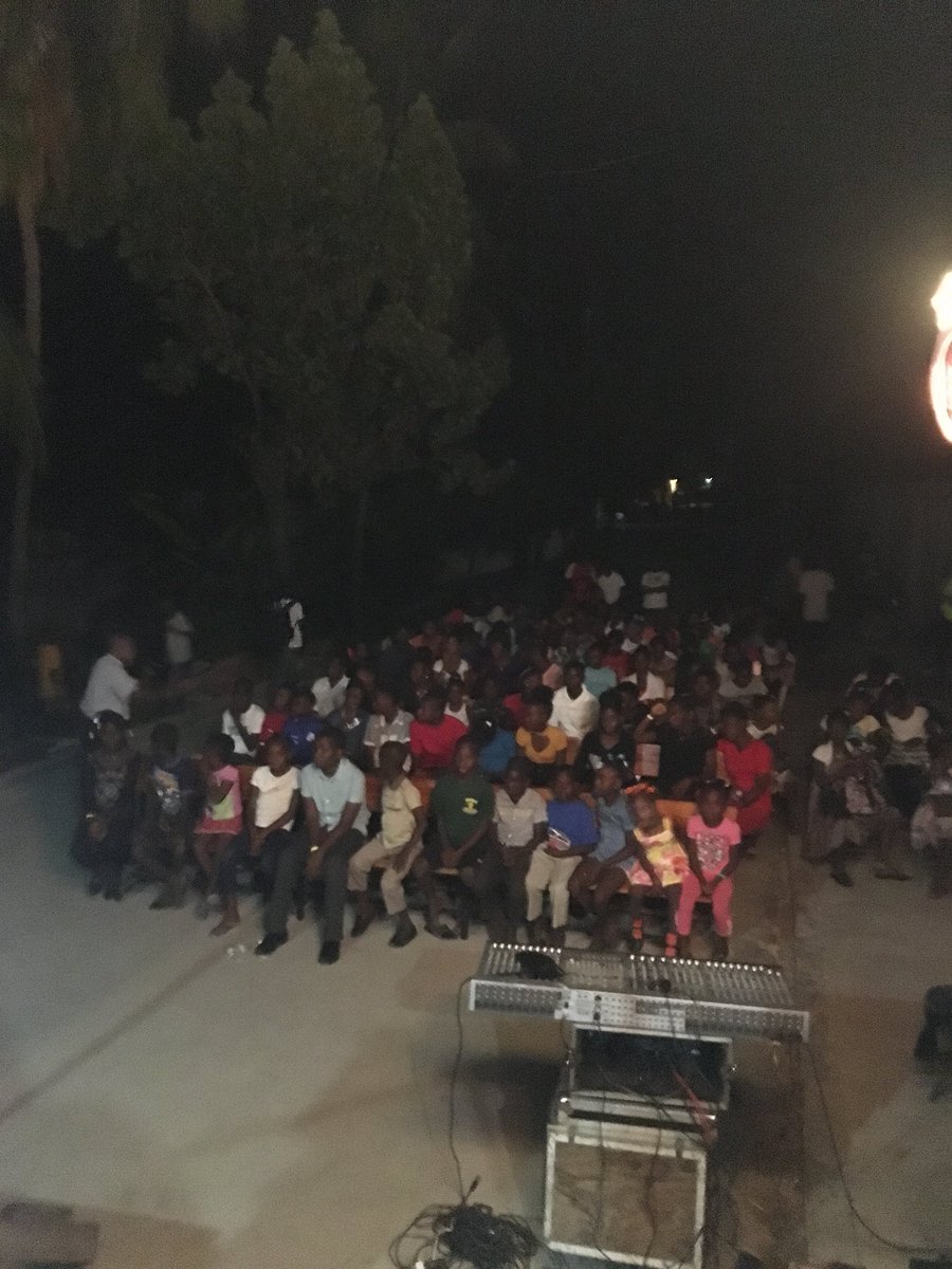 LT_Haiti's tweet photo. Life Teen Kick Off at St. Ann’s! #Godismoving https://t.co/Cw6xcBS06Z