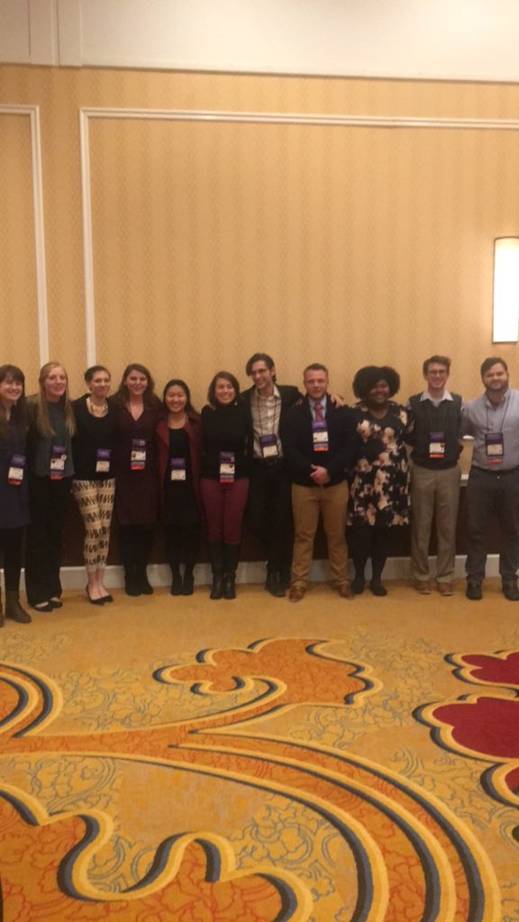 CSSMT_'s tweet photo. SUPER EXCITING ANNOUNCEMENT EVERYONE: Our very own Melinda Glass was just elected Treasurer for the American Music Therapy Association Students! Please congratulate her on this amazing achievement! 😱😍 https://t.co/RY12wWkkKr
