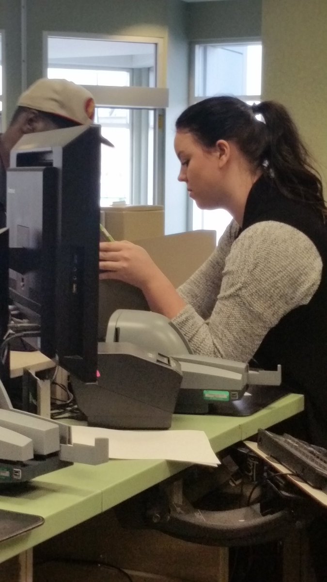 I love to see my team teaching the customers how to use Internet banking. Good job Mikayla..#weareDigital