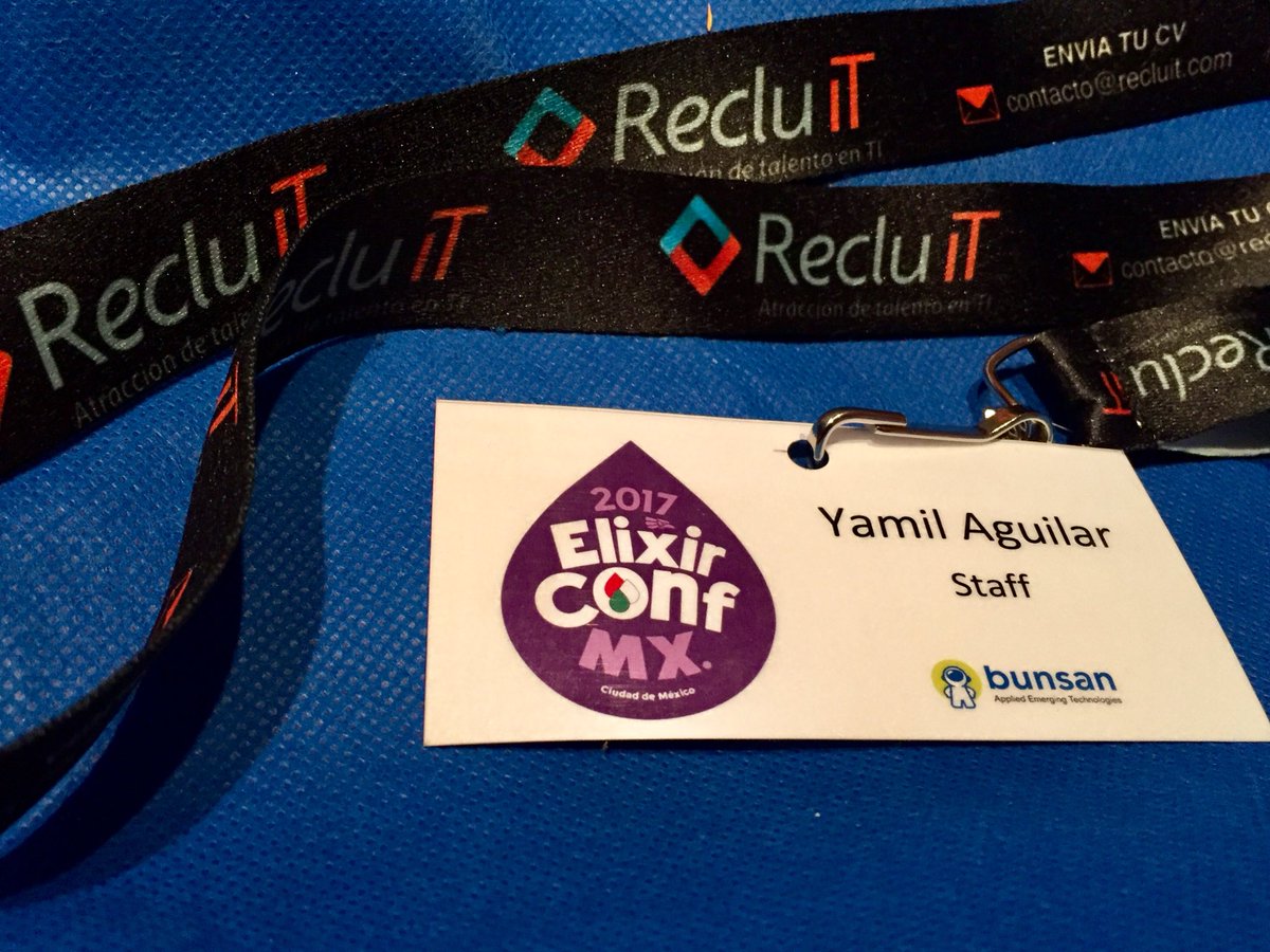 YamilAguilar's tweet photo. #ElixirConfMX Se sumó a noviembre como otra experiencia memorable y profesional. #CiudadDeMéxico 🇲🇽🙌🏼 https://t.co/WPFX8EDGhZ