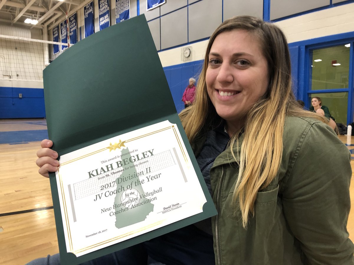 stavball's tweet photo. Congratulations to Coach Kiah, JV Coach of the Year for DII. https://t.co/2llEHfC9uP