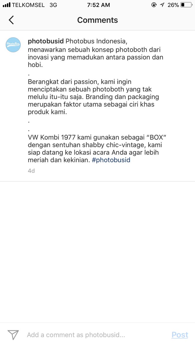 Sebuwah inovasi.. Siap mengaspal ke acara kalian, agar lebih kekinian..