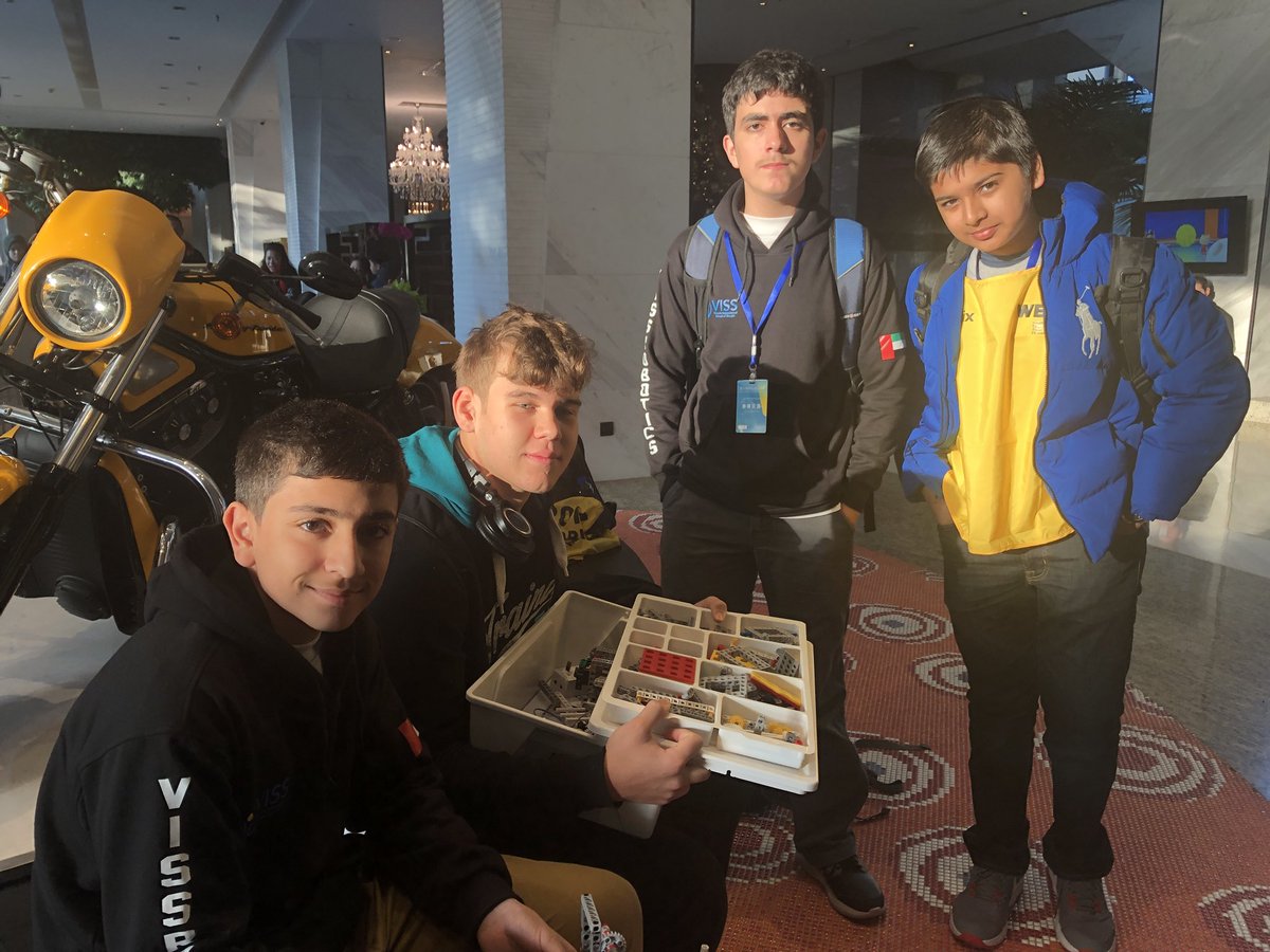 VISSDigitalTech's tweet photo. Day 2 World Robotics Educational Contest Shanghai, China! Up early and ready to go to the competition venue at 7:30 am. Focused on bringing home the gold! Go VISS UAE SENIOR ROBOTICS TEAM!! @steph_bernier01 @kris_calder_ @VISS_UAE #VISS #WER2017 #VISSWER2017 #robotics https://t.co/lIXjkKFnIQ