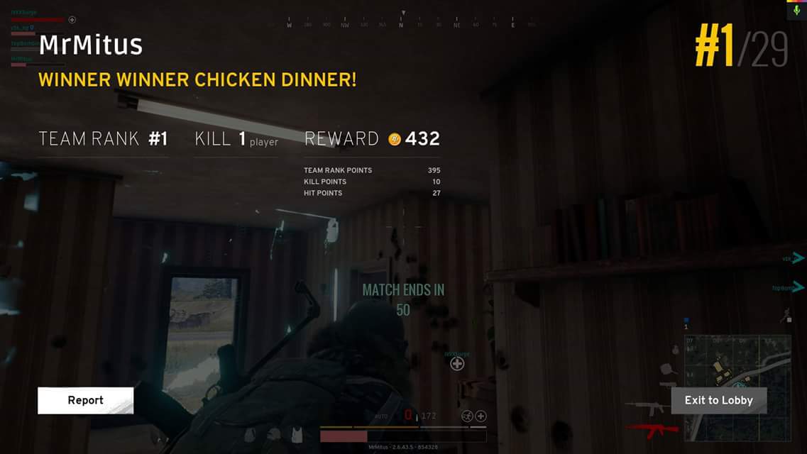 Handling business with <a href="/TSchrodt/">Tyler Schrodt</a>. 🐓🐓🐓 We're basically professionals #Nerds #PUBG #ChickenDinner