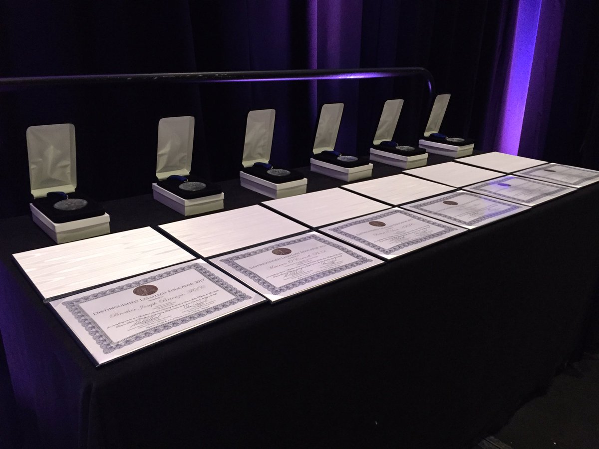 Lasallian_RELAN's tweet photo. Next at #Huether2017: honoring the Distinguished #Lasallian Educators. https://t.co/JbQRXdC25K
