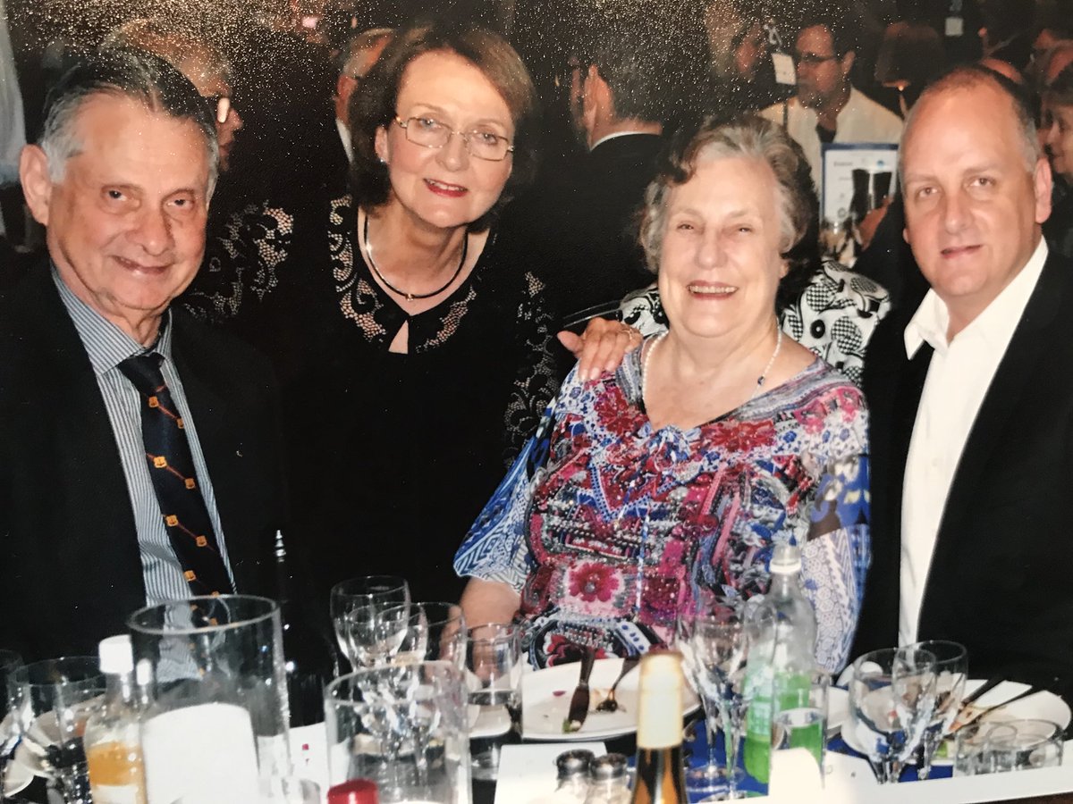 dementiaaust's tweet photo. Great night at SA Community Achievement Awards with Prof Derek Frewin, Jan Partington, Dr Margaret Frewin &amp; Brett Partington #sacaa https://t.co/zaaMgzQJCC