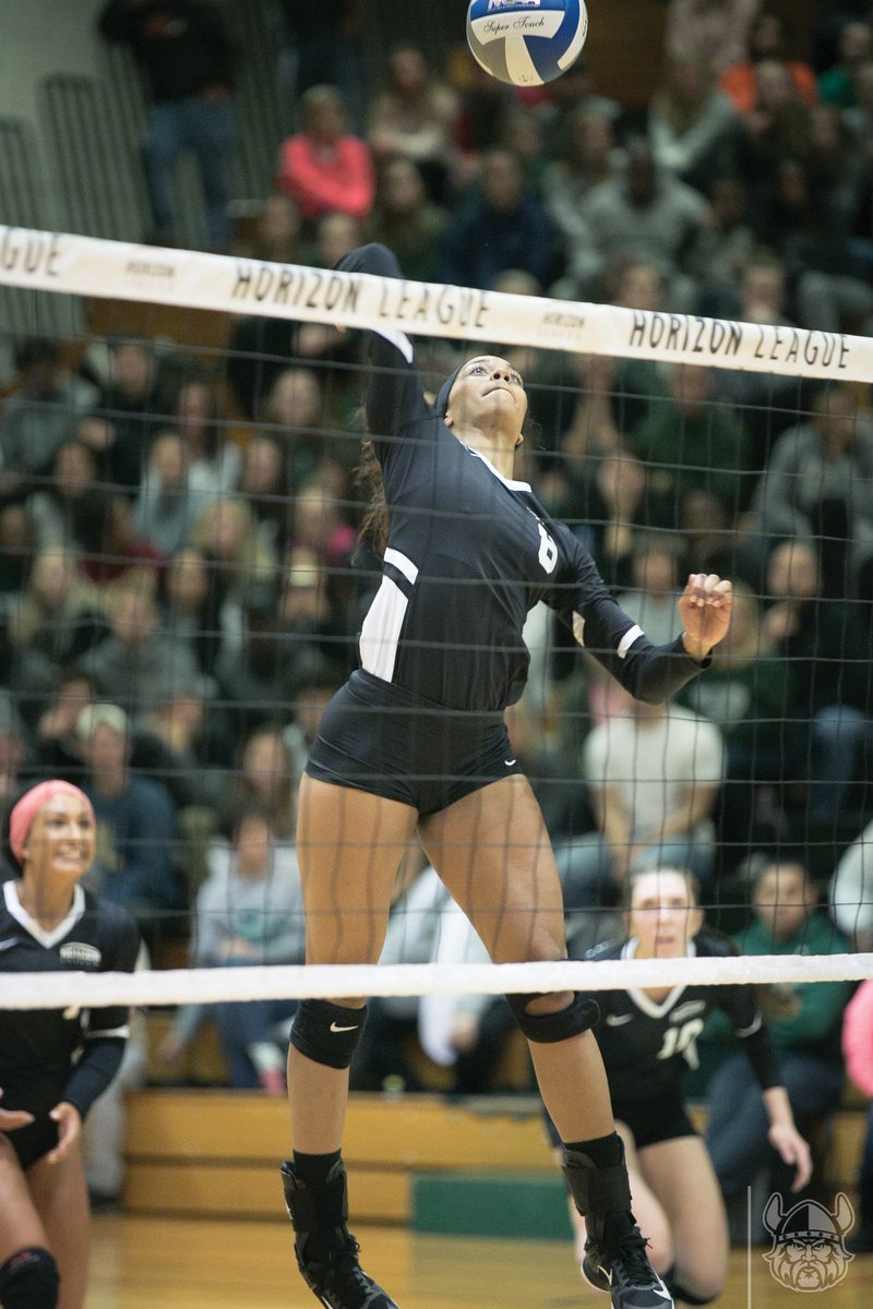 CSU_Vball's tweet photo. Our journey in the #HLVB Tournament continues tomorrow! #FightForFive #HLVBChampWeek #VikingStrong https://t.co/PPT47BQIW7