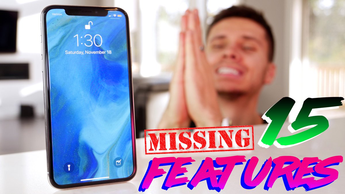 EveryApplePro's tweet photo. 15 Features iPhone X NEEDS, Hopefully in iOS 12. Please Apple.. https://t.co/HbIVeFtKQG https://t.co/9Ub8uBa2Zx