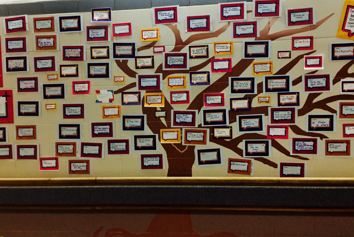 e45mcmanus's tweet photo. Glenrose Rehab Hospital learning tree filled w #ChangeDayAB pledges! @AHS_YEGZone @ChangeDayAB https://t.co/yy9C6iqANv