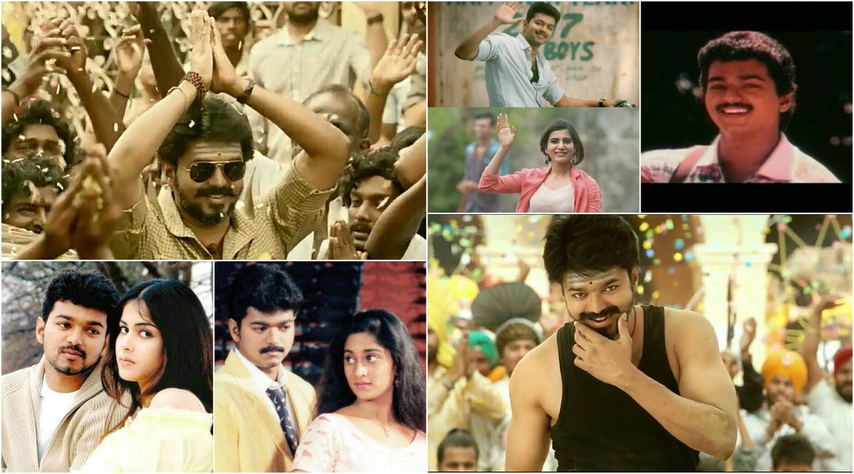 Vijay_Rules_Da's tweet photo. @actorvijay Program Alert :
#Sachein🎬 in #Jayatv @ 9am
#Mersal #MersalVideoSongs 🕺Exclusive in #ZeeTamil @ 3.30pm
#KannukkulNilavu 🎥 in #Ktv @ 7pm
#CoimbatoreMappillai 📽️ in #RajDigitalPlus @ 8pm
#ThalapathyWeekend #HappySunday #MyCollageEdits #VijayAnnaRules❤️
FAVOURITE VIJAY SONGS https://t.co/4U4Pt4q1zV