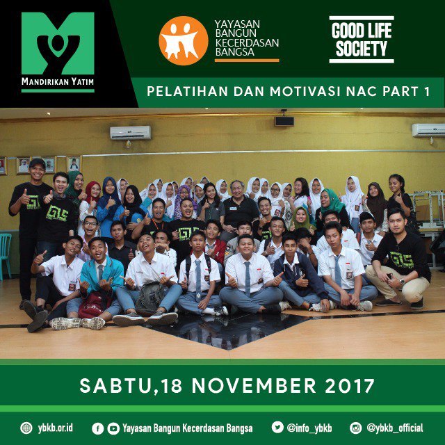 Info_YBKB's tweet photo. NAC Goodlife sebagai awal dari rangkaian program MY YBKB telah dimulai. Berjalan selama 2 hari mulai kemarin dan hari ini. https://t.co/wFAVIqAfgp