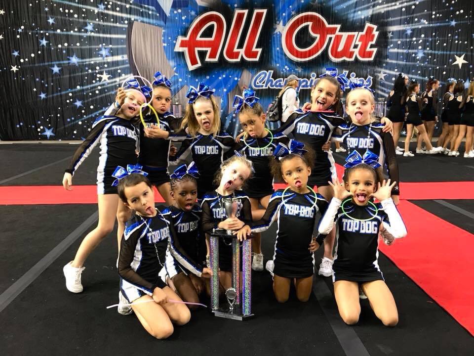 These baby blues took first place today at our first competition! Such an awesome performance and day! 💙