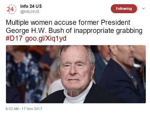 Ex-Pres George HW Bush