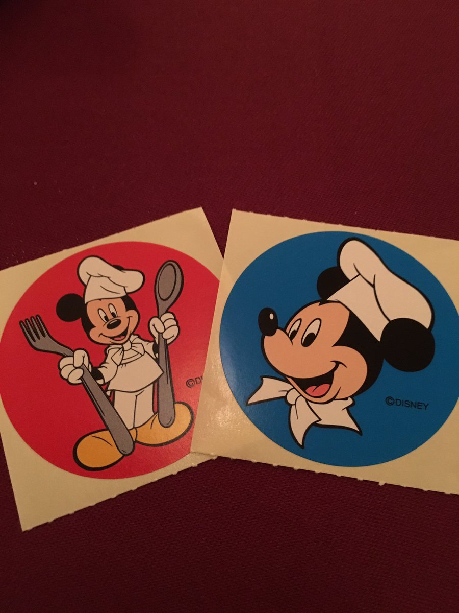 ディズニー誕生日シール