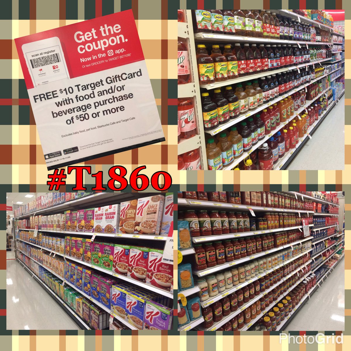 You still have time to save on all your Thanksgiving buys @T1860! Let us help keep your belly AND your wallet full!🤑🦃
