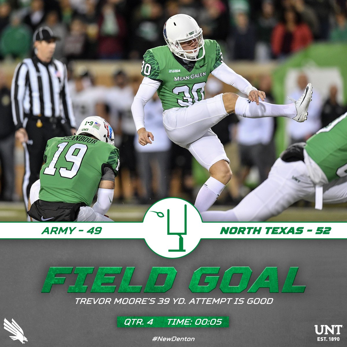 North Texas Football On Twitter It S Good Tmoore 4 Makes A