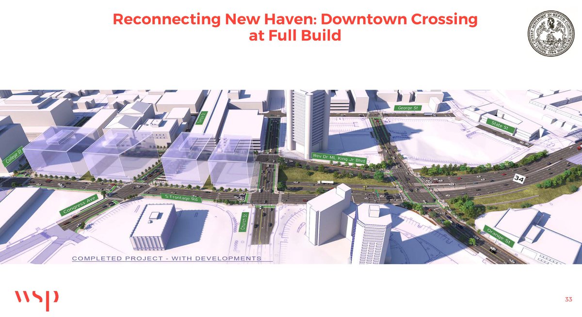 urbandata's tweet photo. #NHV progressing w/massive project to convert downtown highway stub back to city streets: New update @mjpisci https://t.co/TetsBPJleT #cplan https://t.co/gTIxdQssBE