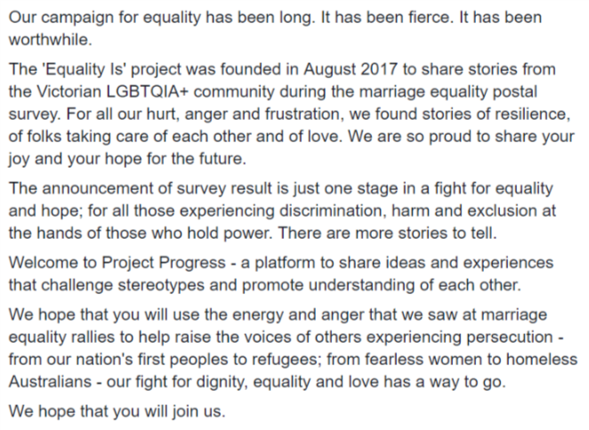projprogress tweet picture