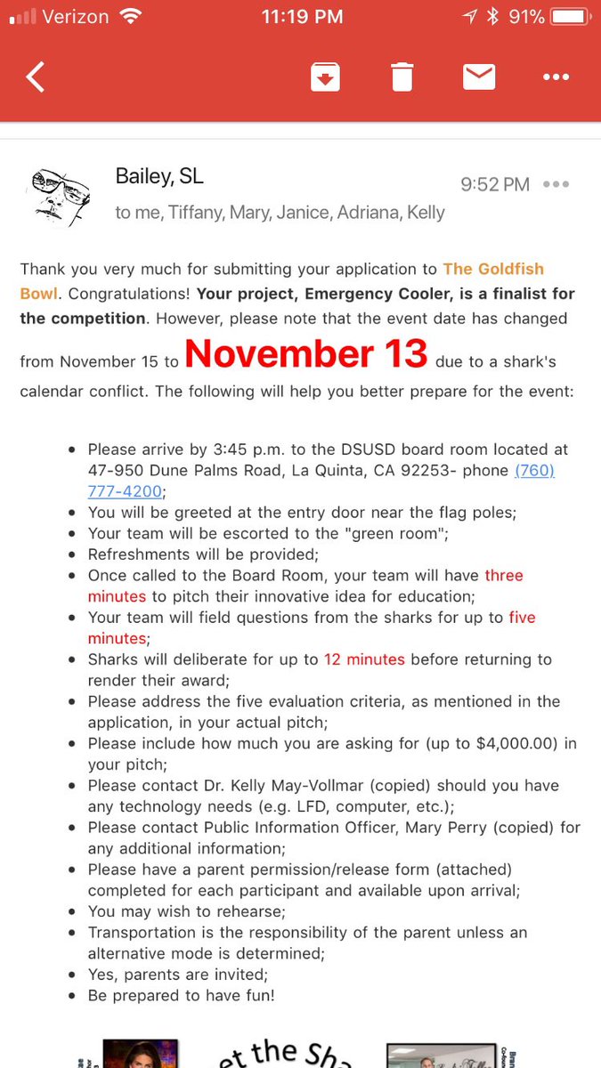 SUPER excited to be a finalist for the Desert Sands Unified Goldfish Bowl competition!!! Go Fifth grade Comets:)