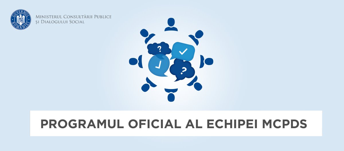 Programul oficial al echipei #MCPDS pentru data de 7 noiembrie -goo.gl/M1txN4