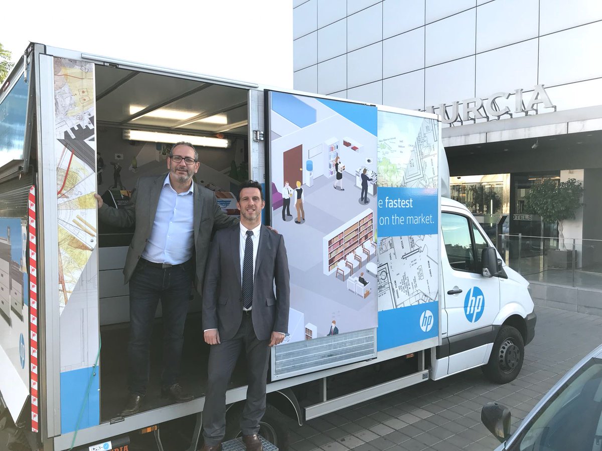CM_Iberia's tweet photo. ¡Seguimos en ruta! Hoy en Murcia, mañana en Alicante. ¿A qué esperas para ver las nuevas #PageWideXL en Acción? https://t.co/lWc3WCnXSe