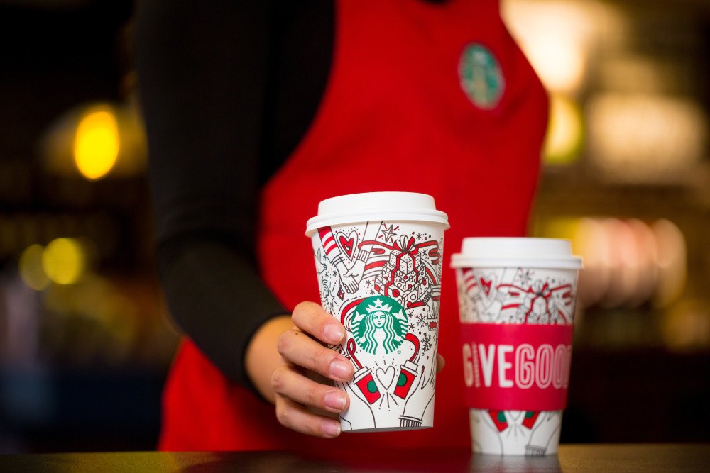 Nå vet vi at julen er på vei, Starbucks lanserer 2017 julekampanj.  starbucks-norge.mynewsdesk.com/pressreleases/…