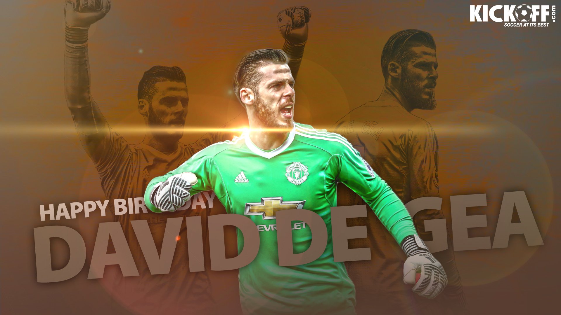 Join us in wishing one of the best goalkeepers in the world, David De Gea, a Happy 27th Birthday. 