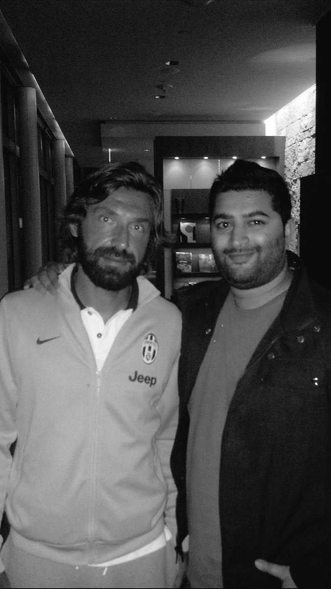 sheelvrat's tweet photo. Will never forget the day I️ met Andrea Pirlo at the Four Seasons, Palo Alto. Grazie, maestro! #ForzaAzzurri https://t.co/LHcUOWx6MO